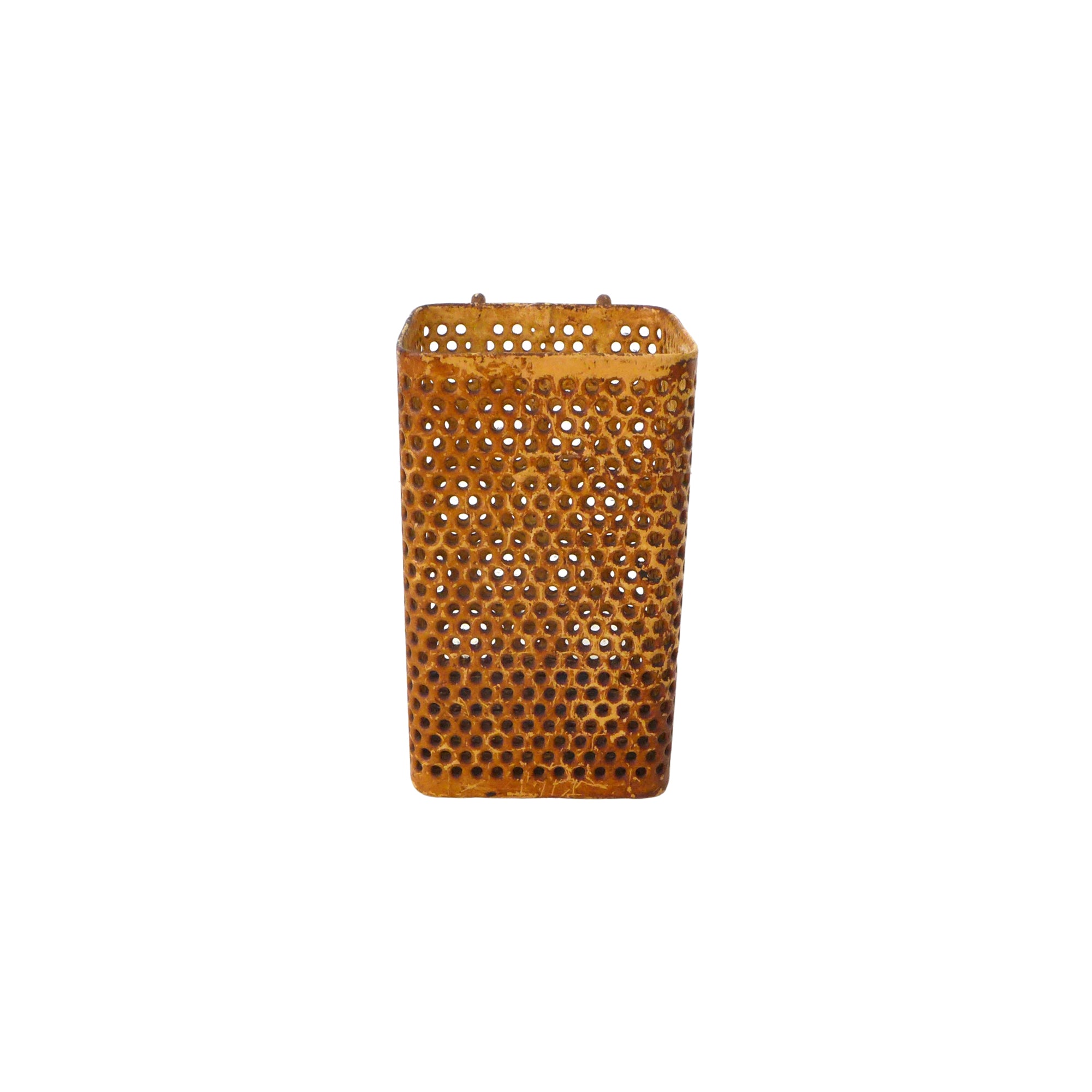 Petite Perforated Metal Basket