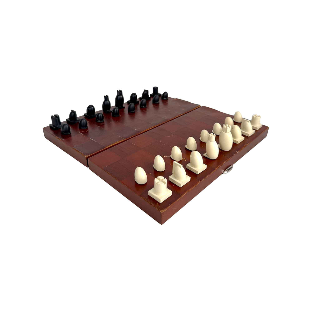 Post Modern Travel Chess/Checkers Set