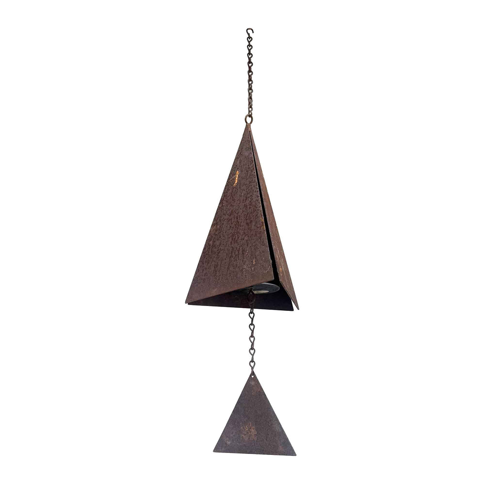 Pyramidal Welded Steel Wind Bell
