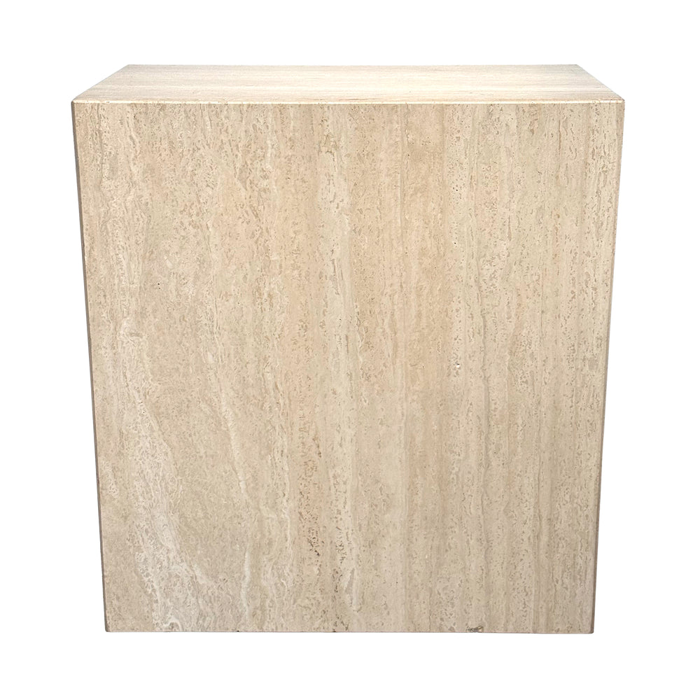 Rectangular Travertine Pedestal