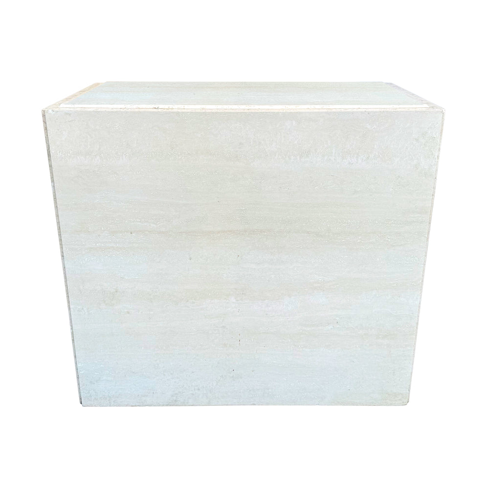 Rectangular Travertine Pedestal