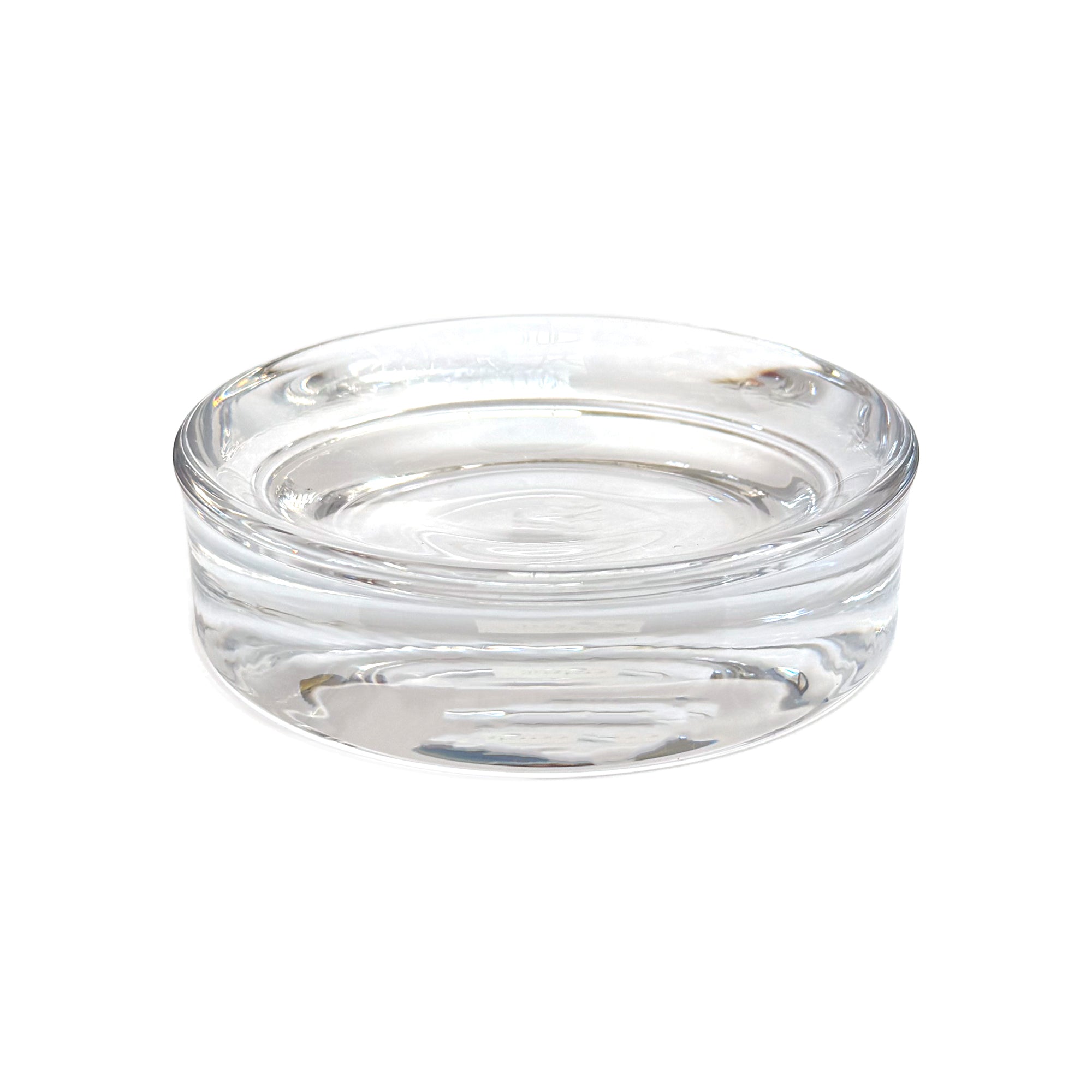 Scandinavian Round Glass Catch-All