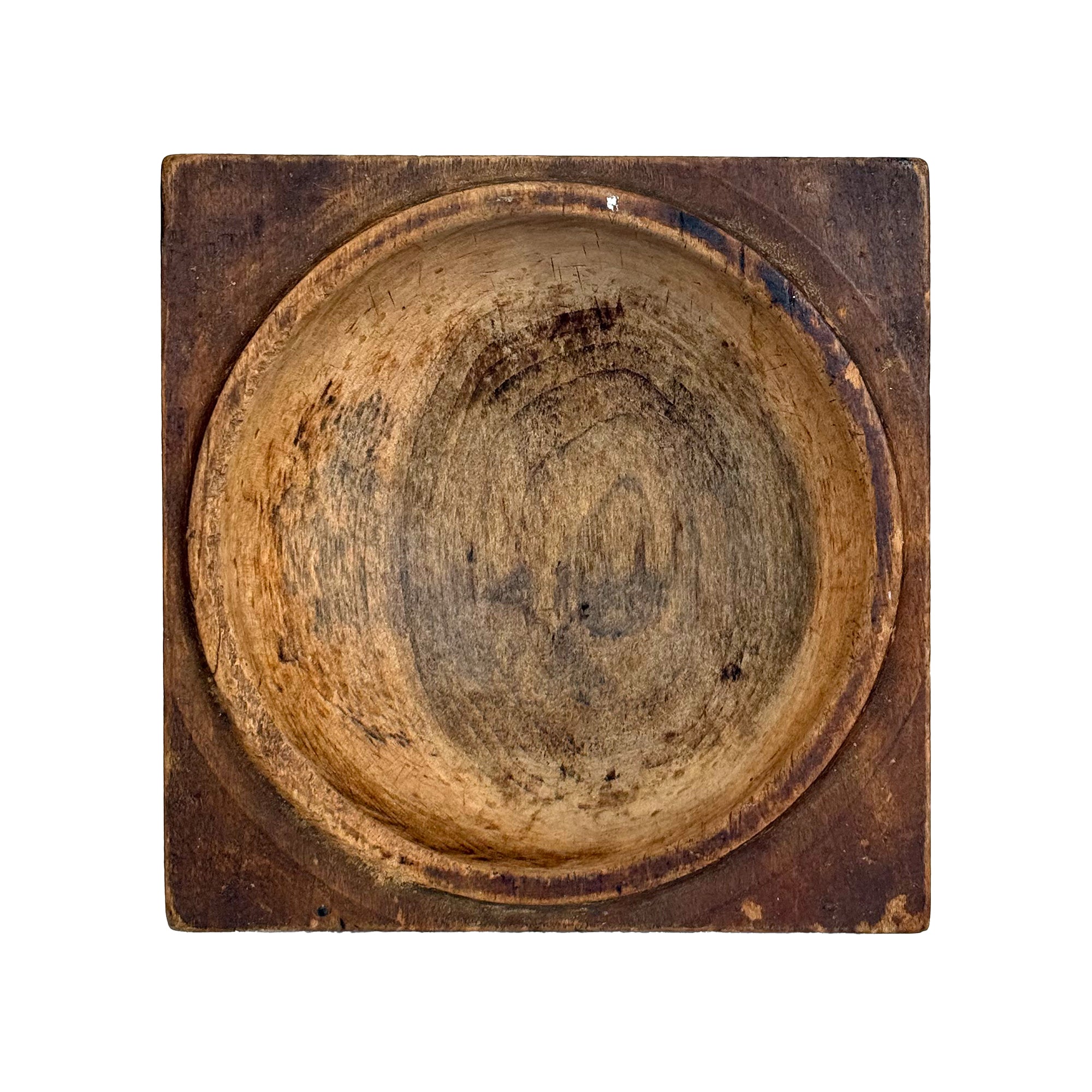 Shaker Carved Wood Catch-All