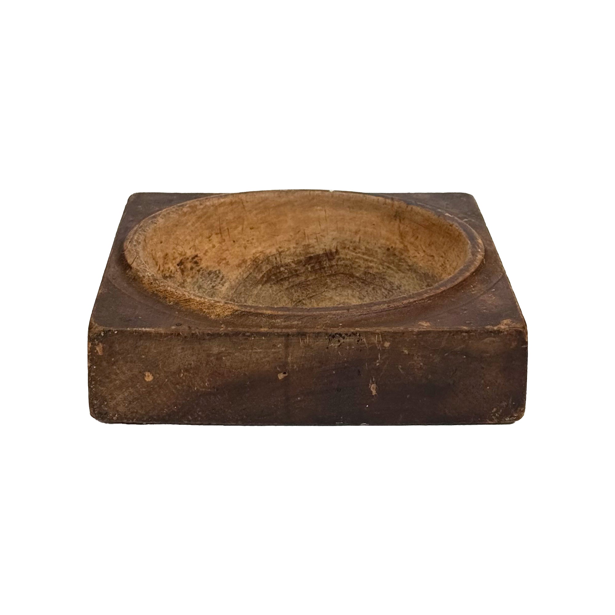 Shaker Carved Wood Catch-All
