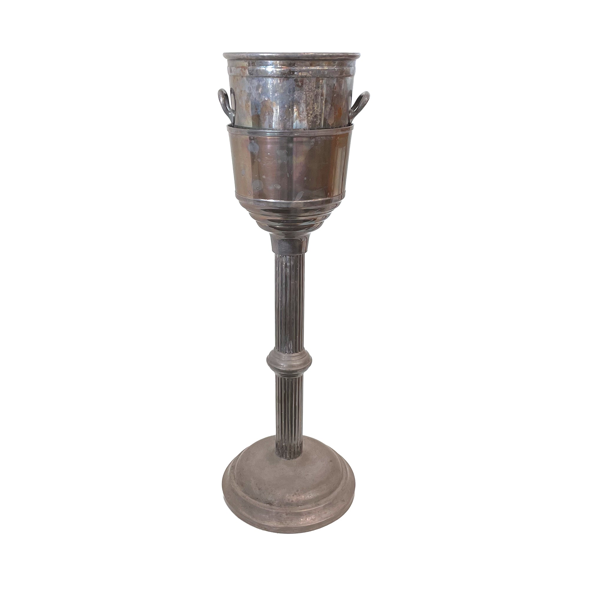 Silverplate Champagne Bucket & Stand by Reed & Barton