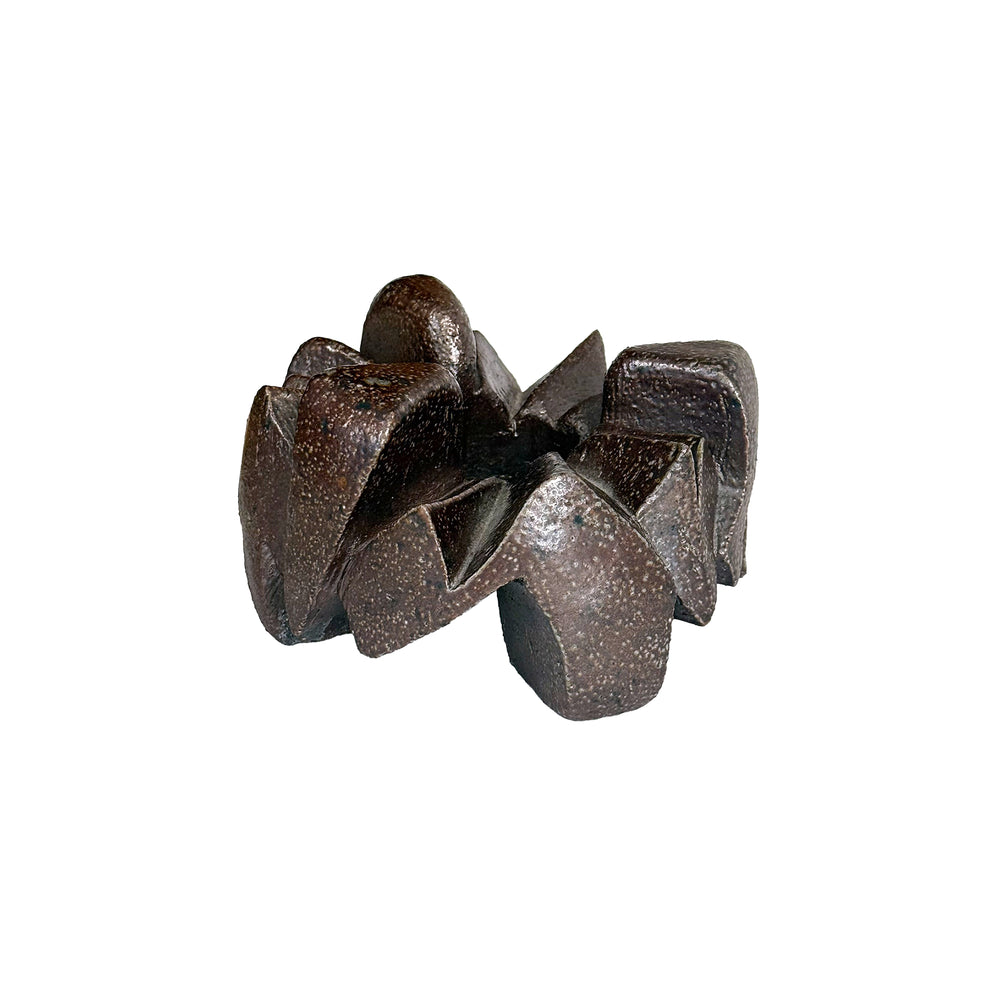 Small Geometric Stoneware Sculpture
