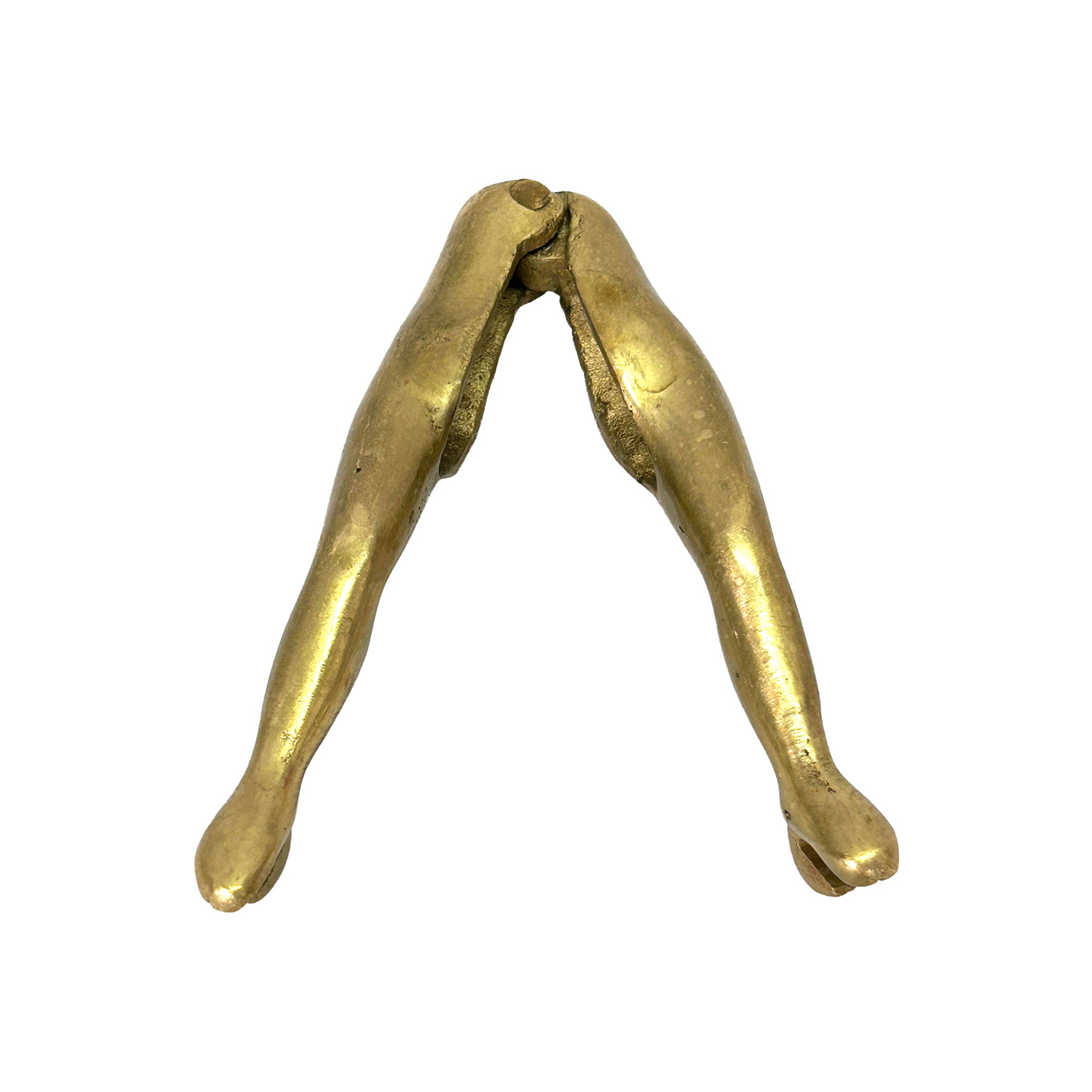 Solid Brass Legs Nutcracker & Bottle Opener