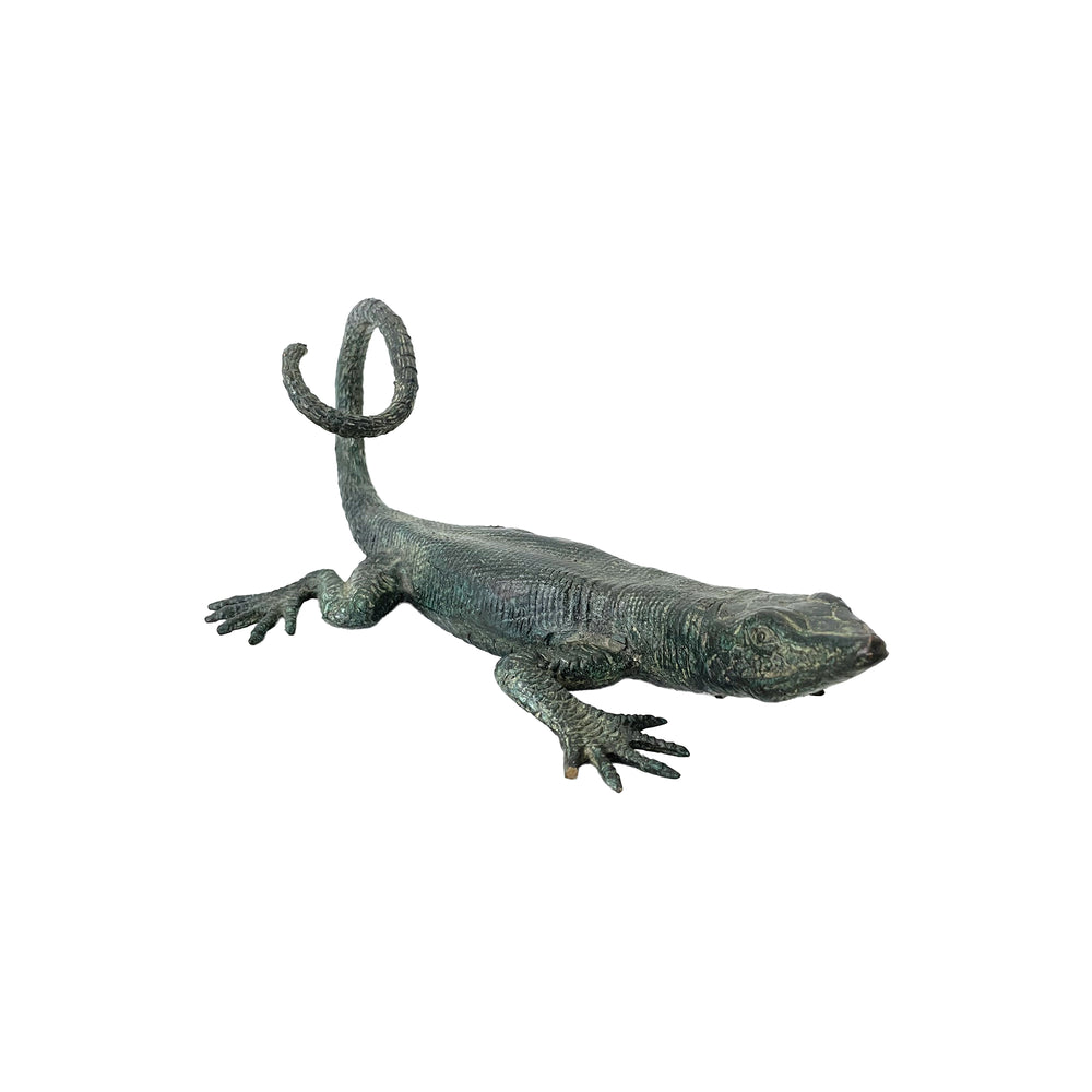 Solid Bronze Lizard