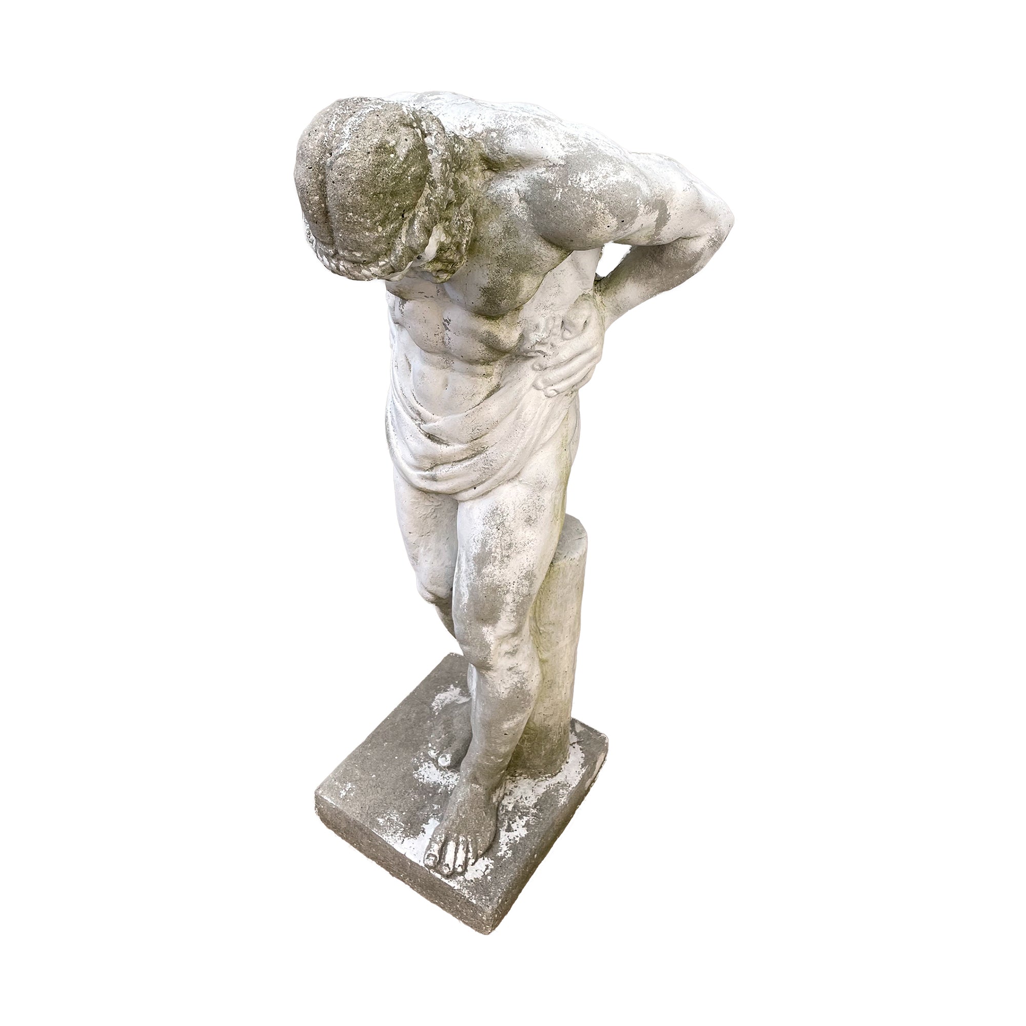 Classical Cast Stone Male Figure Garden Statue