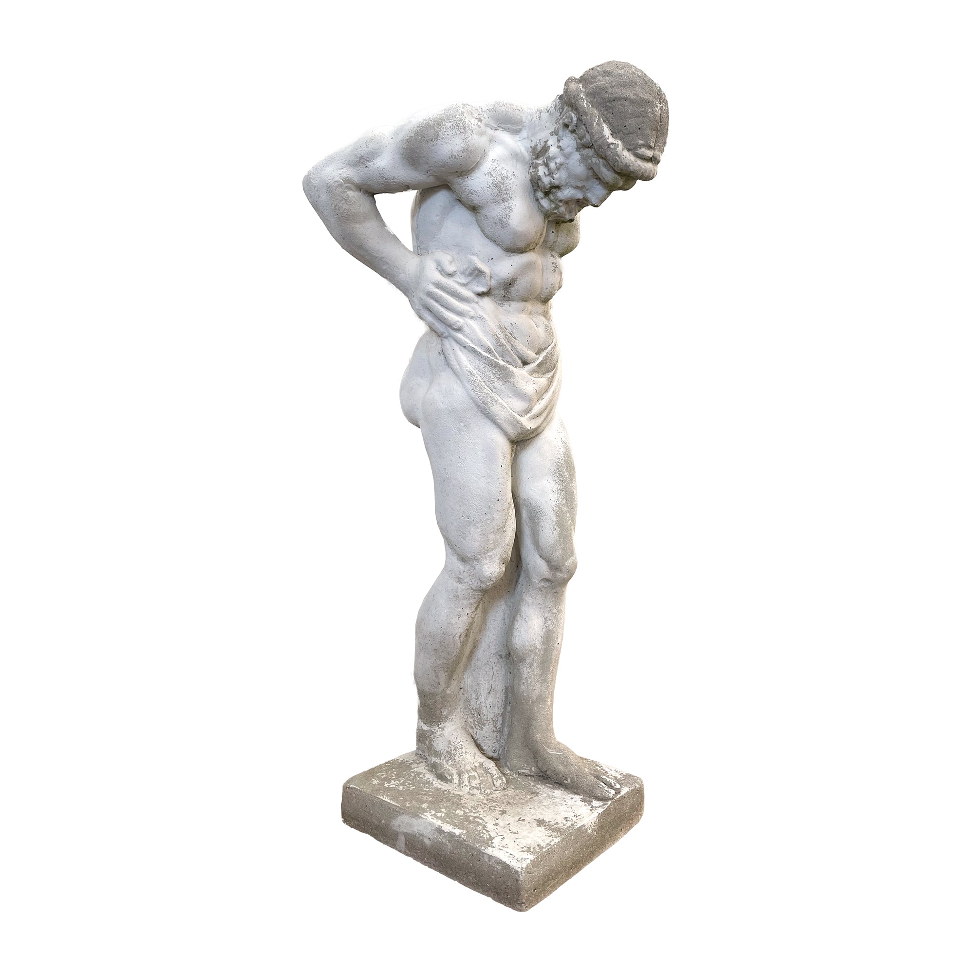 Classical Cast Stone Male Figure Garden Statue