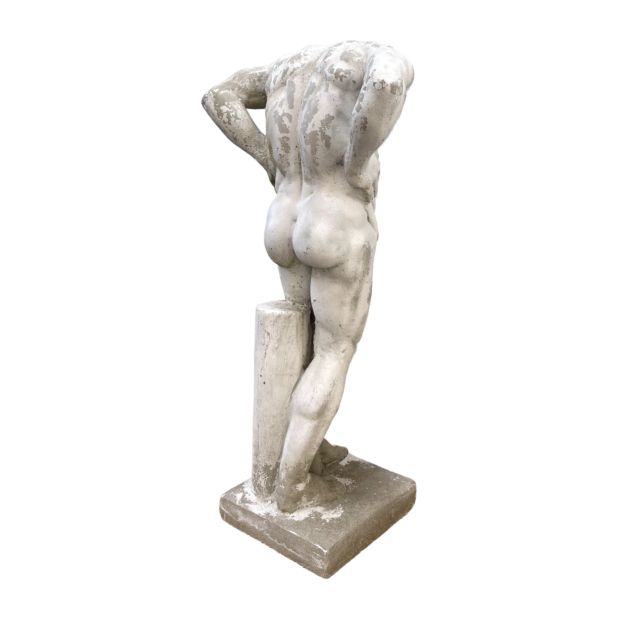 Classical Cast Stone Male Figure Garden Statue