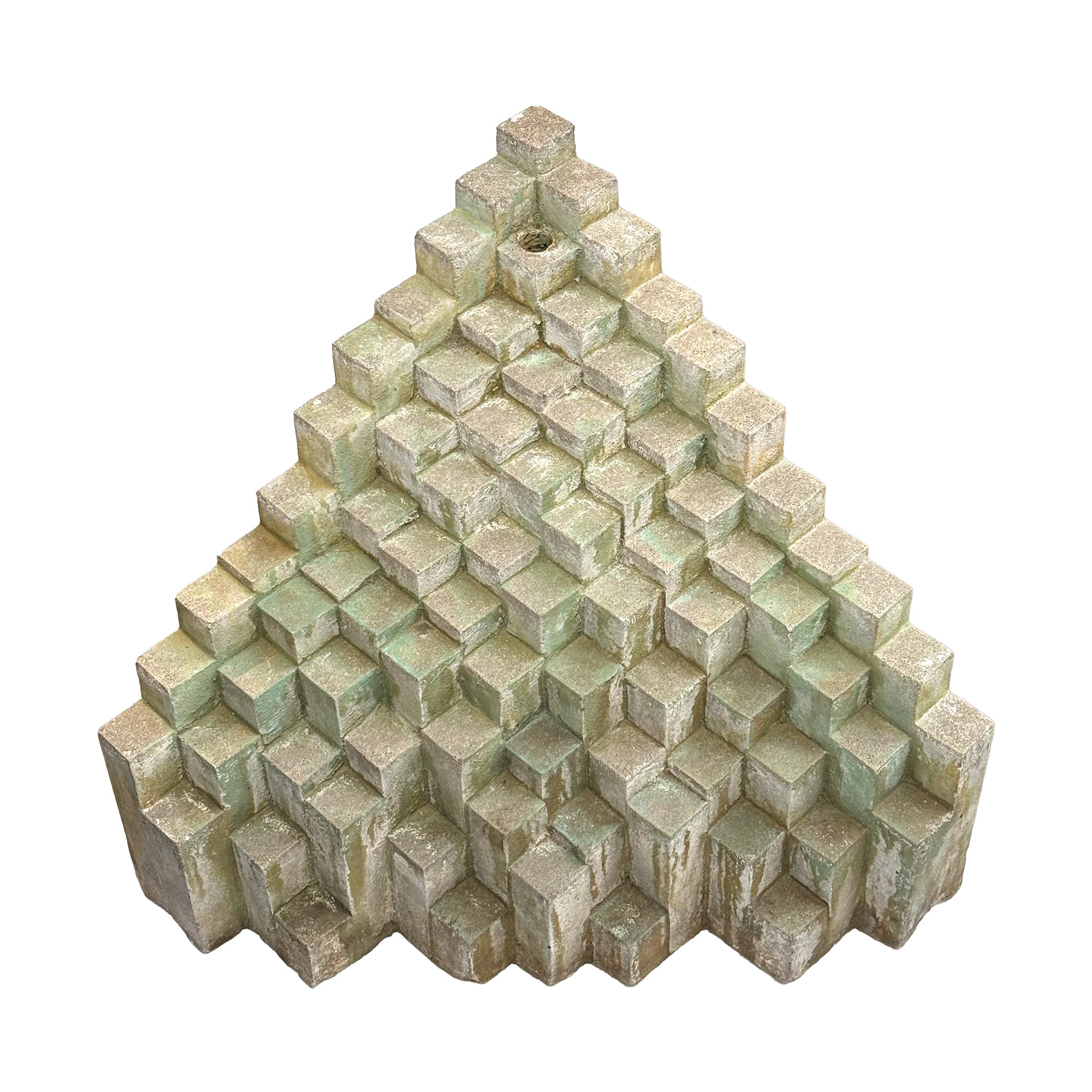Cast Stone Stepped Garden Fountain