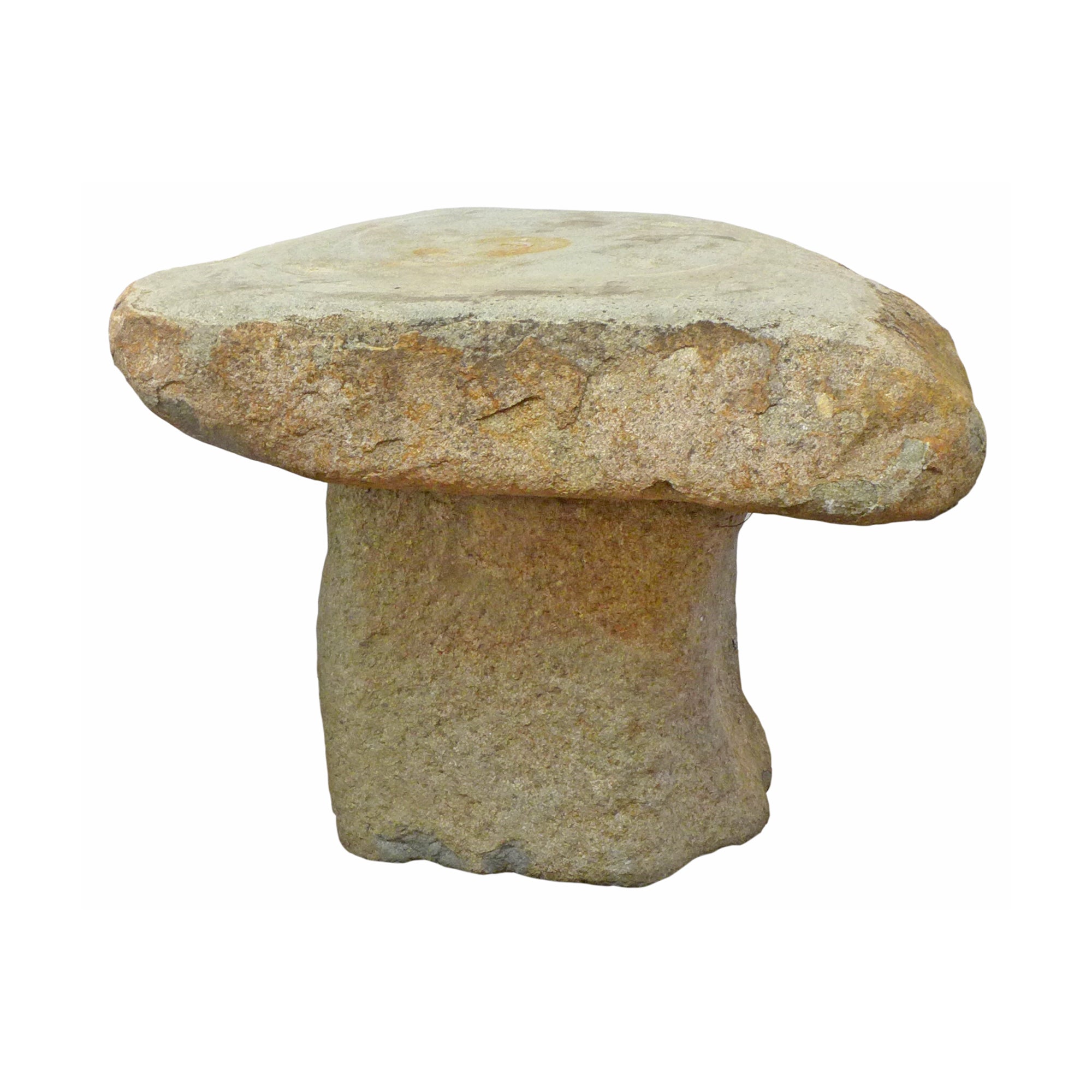 Stone Assemblage Garden Stool