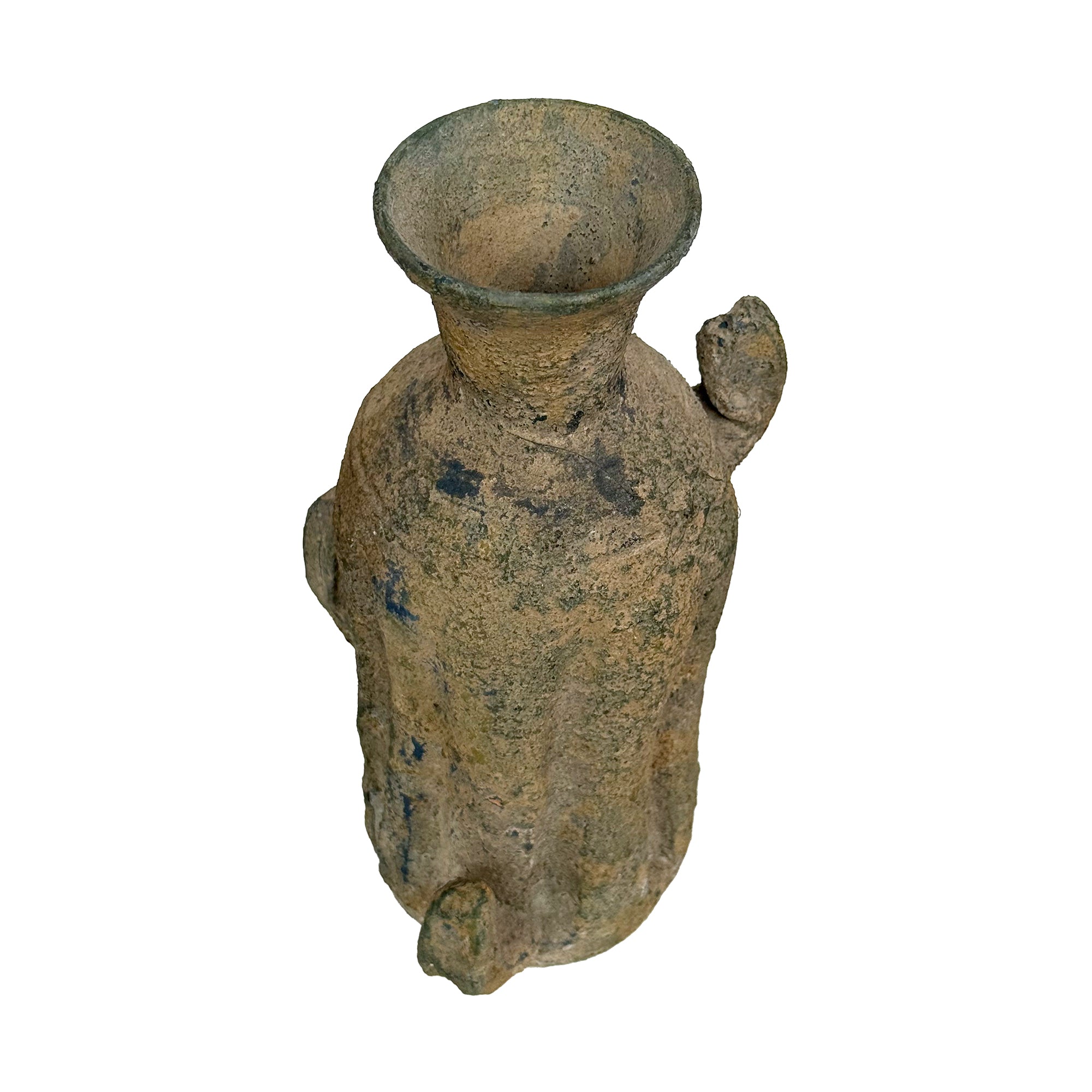 Studio Ceramic Brutalist Vase