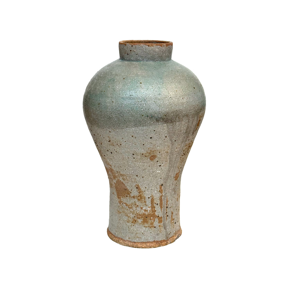 Studio Ceramic Bulbous Vase