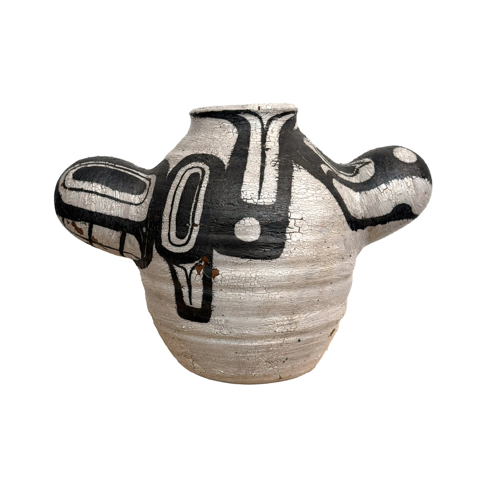 Studio Ceramic Double Faces Vase