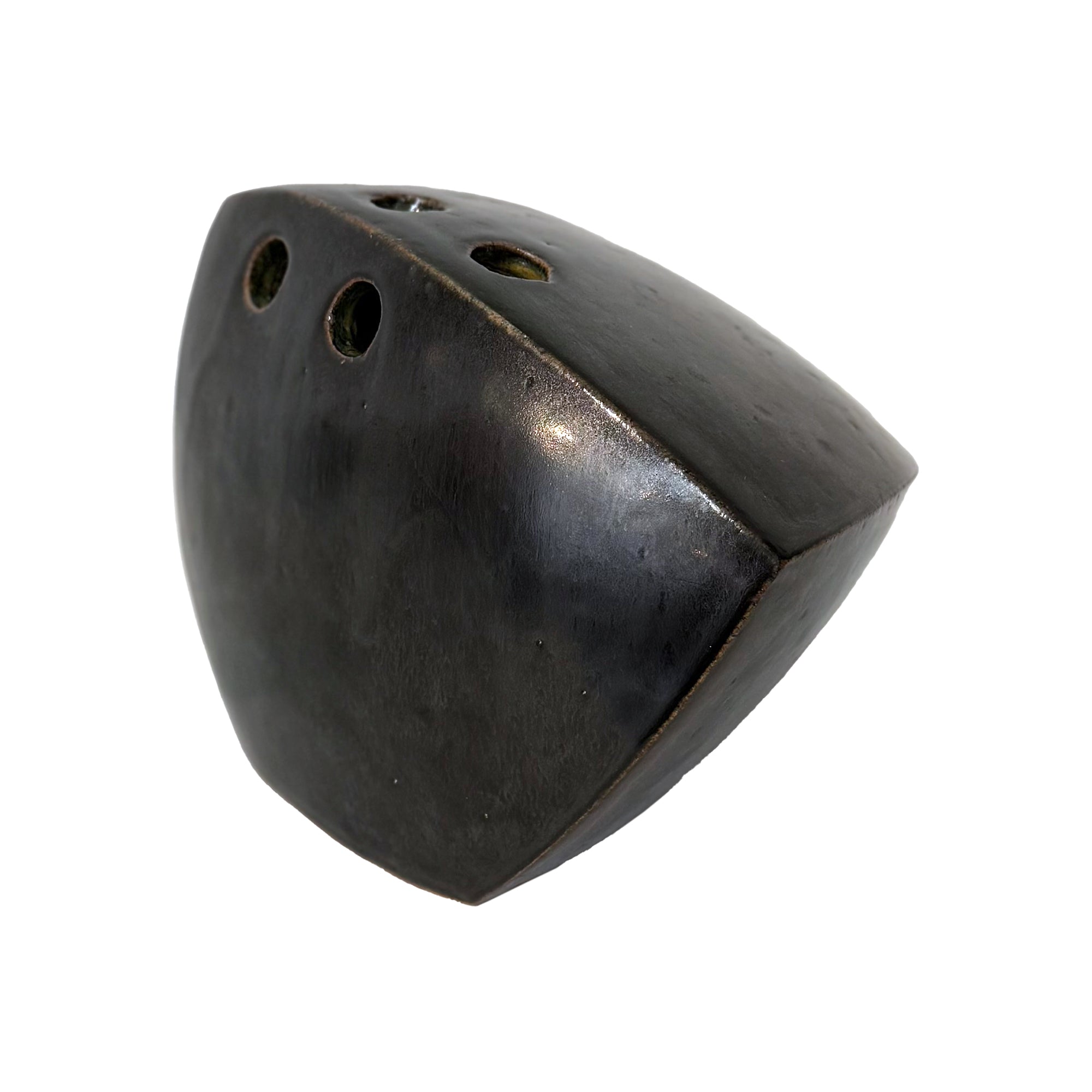 Studio Ceramic Modernist Multi-Hole Vase