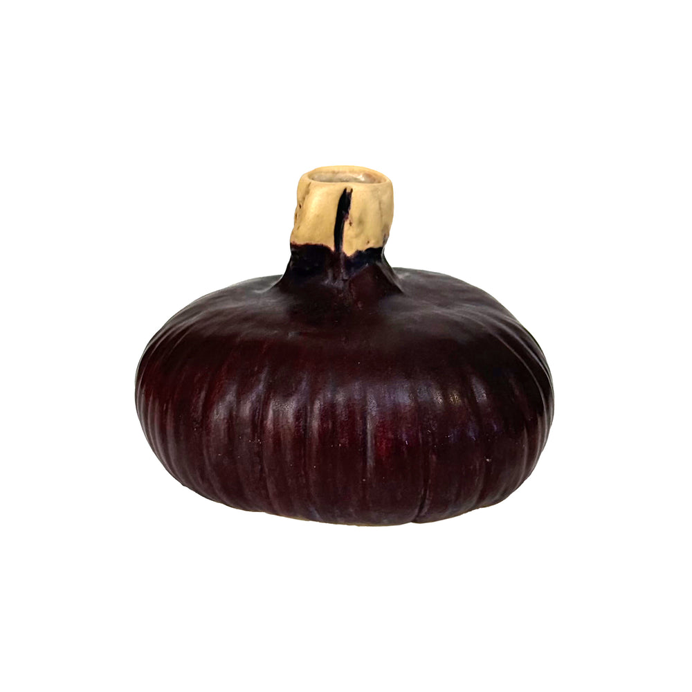 Studio Ceramic Red Onion Vase by Patricia Garret