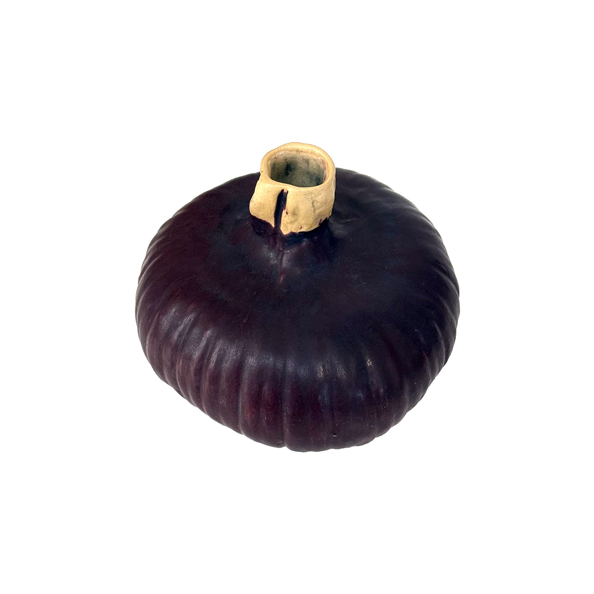 Studio Ceramic Red Onion Vase by Patricia Garret