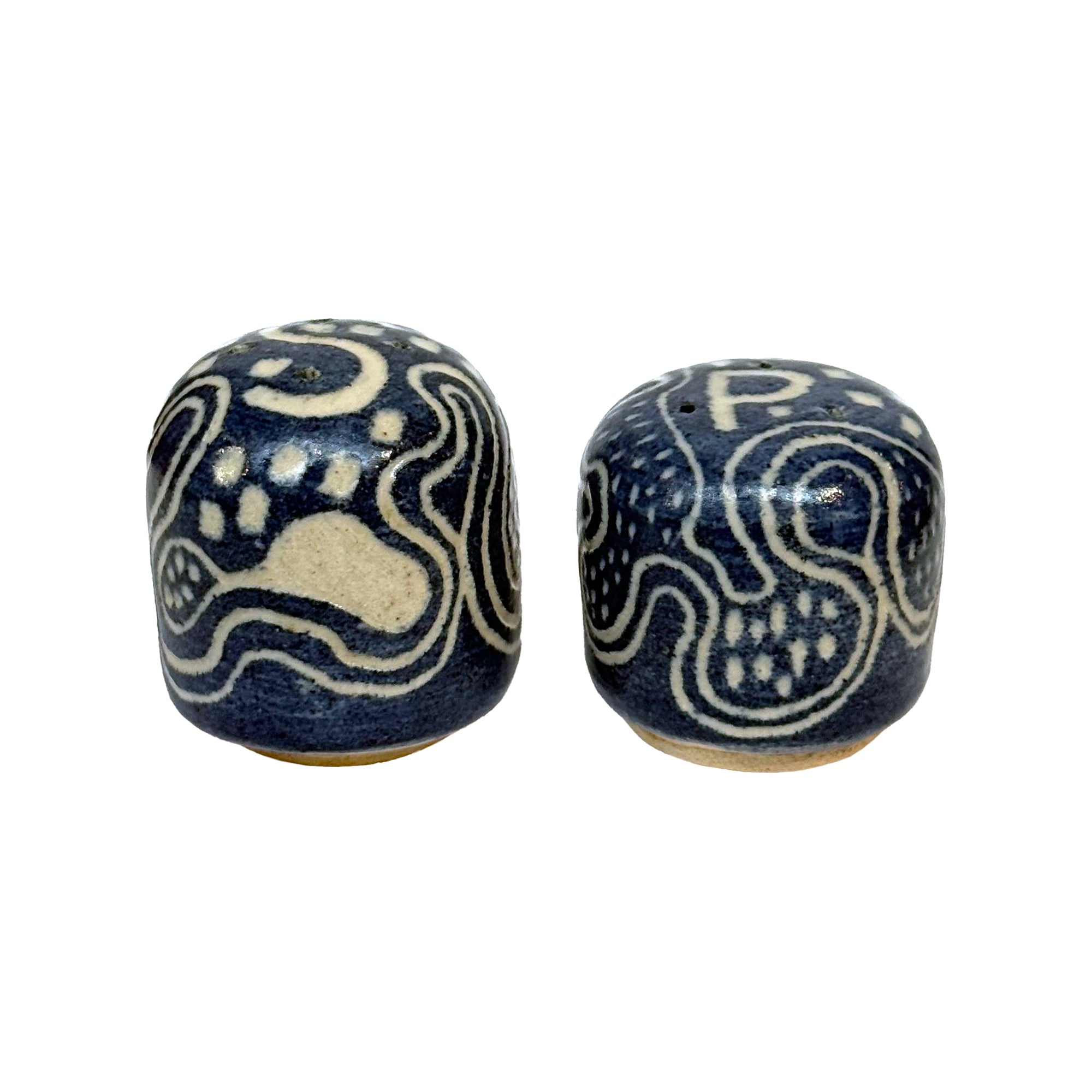 Studio Ceramic Salt & Pepper Shakers