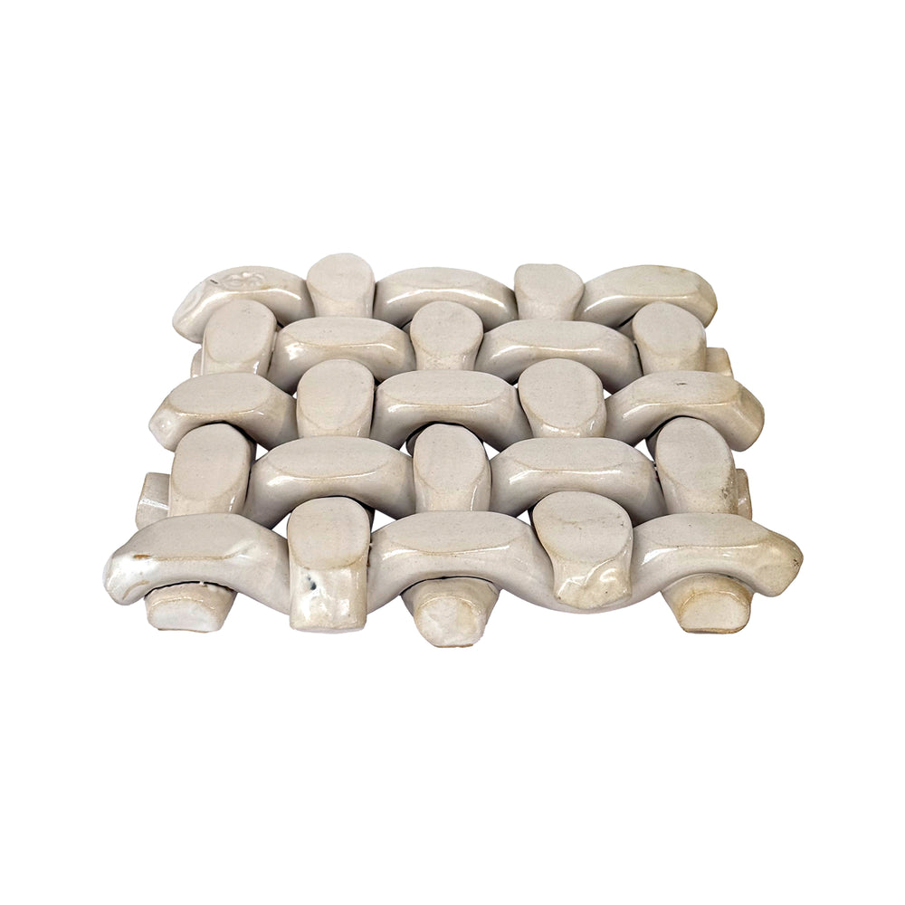 Studio Ceramic Woven Trivet
