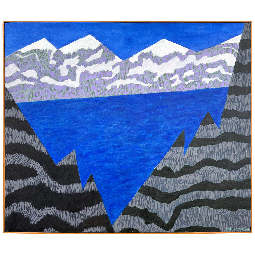 Tahoe - Painting on Canvas by Nikki Shrager