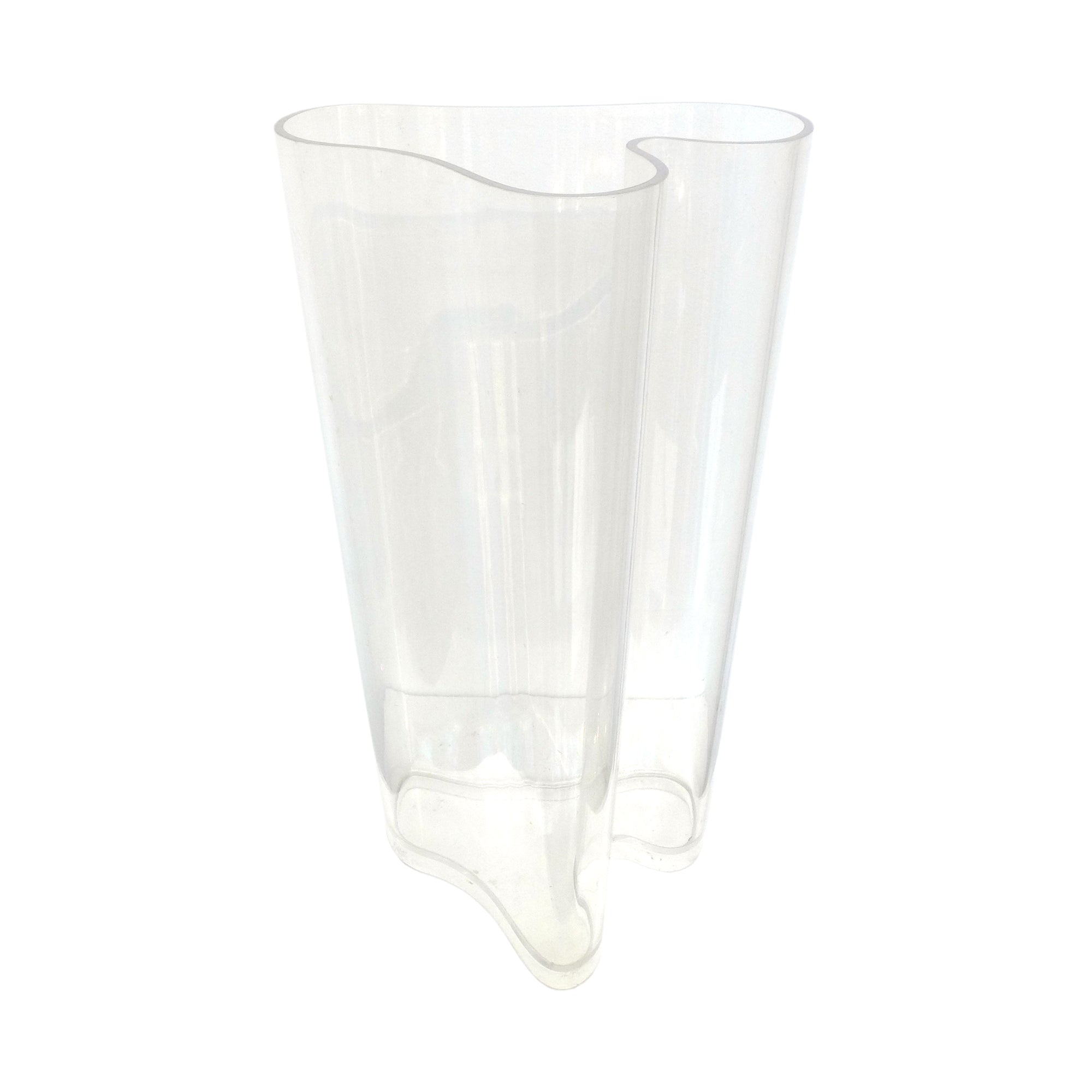 Tall Acrylic Vase or Umbrella Stand by Angeletti Ruzza for Guzzini Nuvola