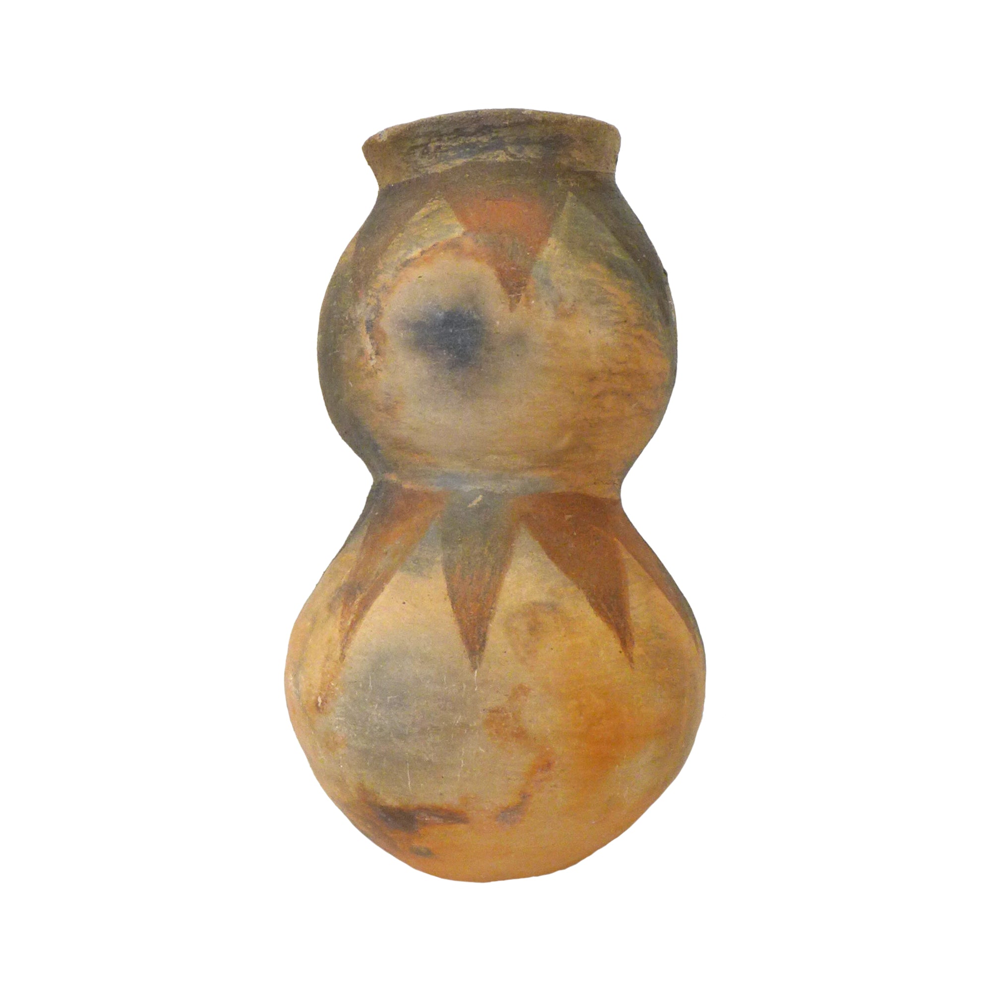 Tarahumara Double-Gourd Ceramic Vase