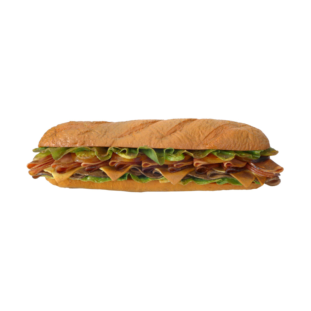 Trompe L'Oeil Rubber Submarine Sandwich