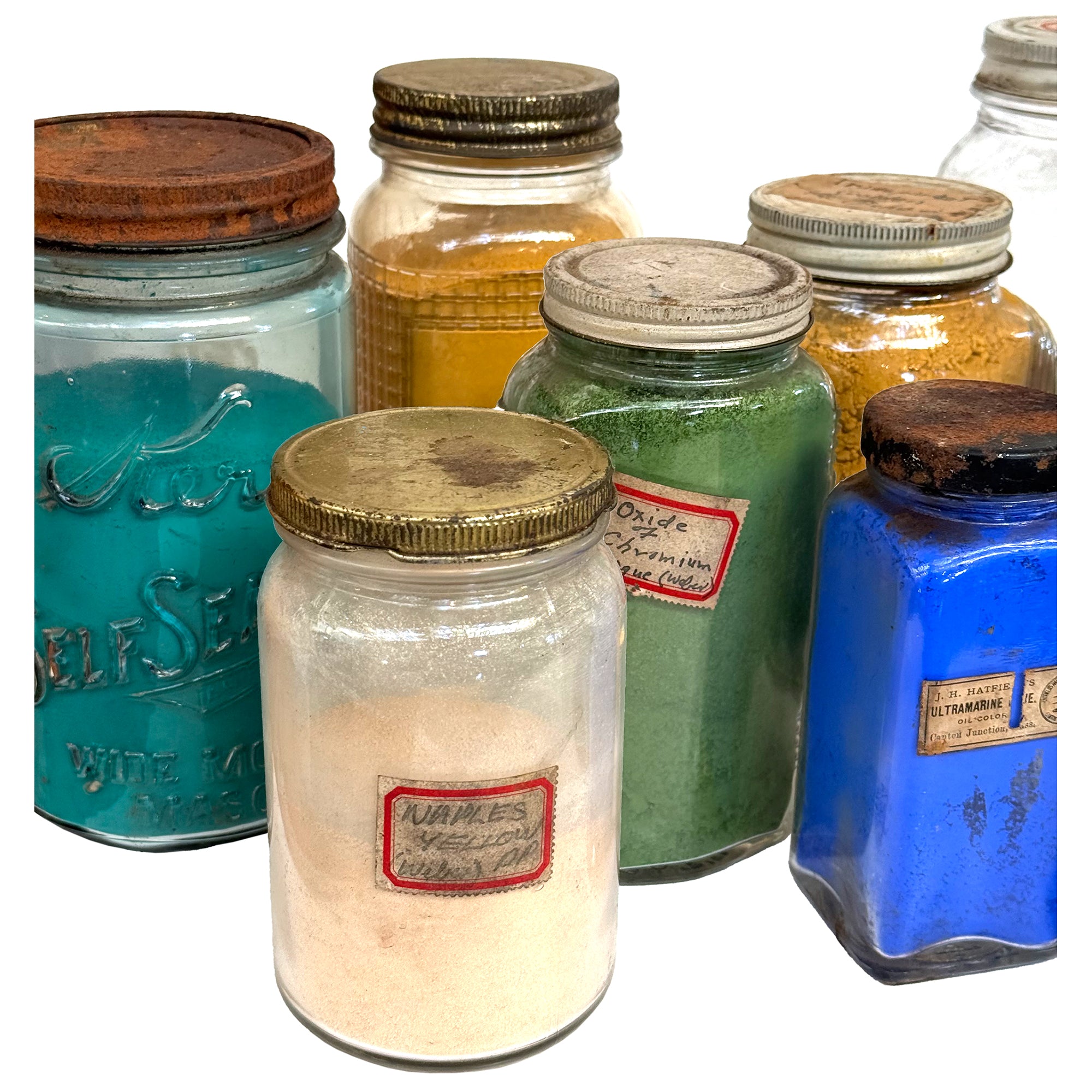 Vintage Collection of Painter's Pigments