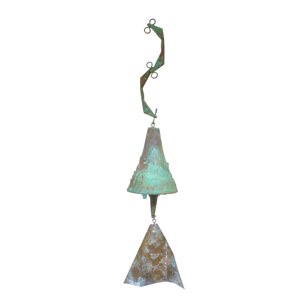 Vintage Conical Cosanti Bronze Windbell by Paolo Soleri