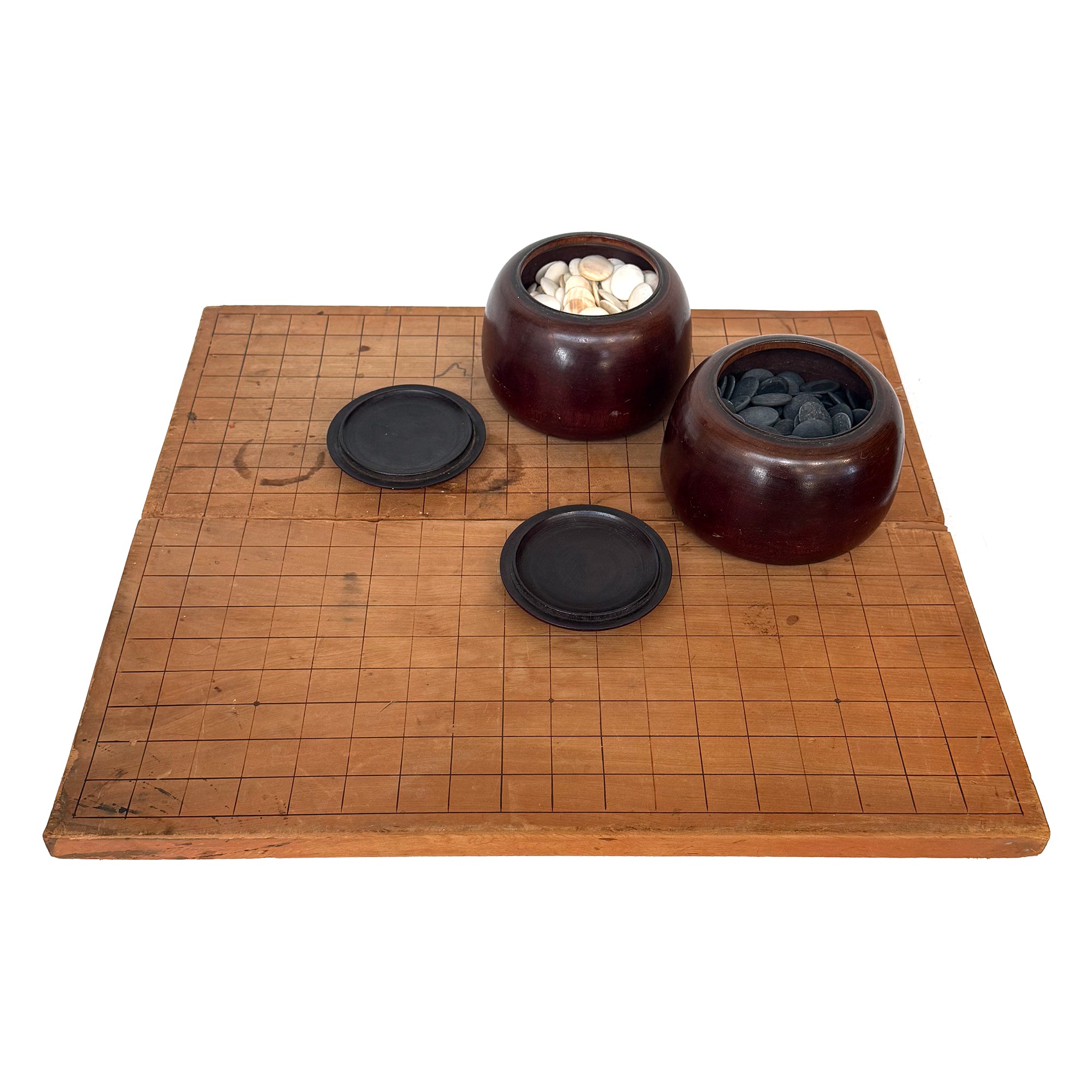 Vintage Japanese "Go" Game Set