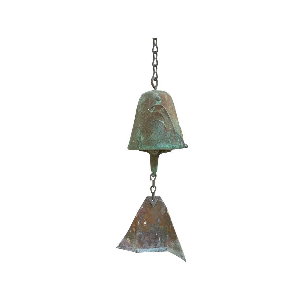 Vintage Petite Cosanti Cast Bronze Windbell by Paolo Soleri