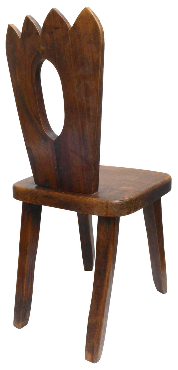 Pair of Elmwood Chairs by Olavi Hänninen