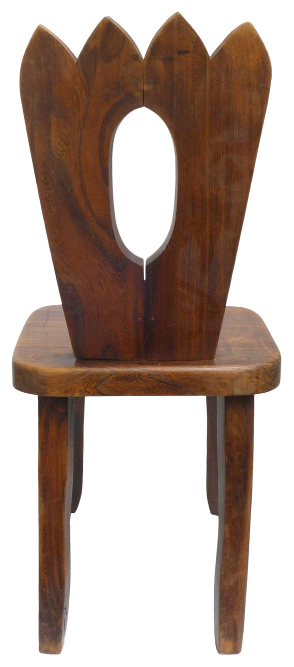 Pair of Elmwood Chairs by Olavi Hänninen
