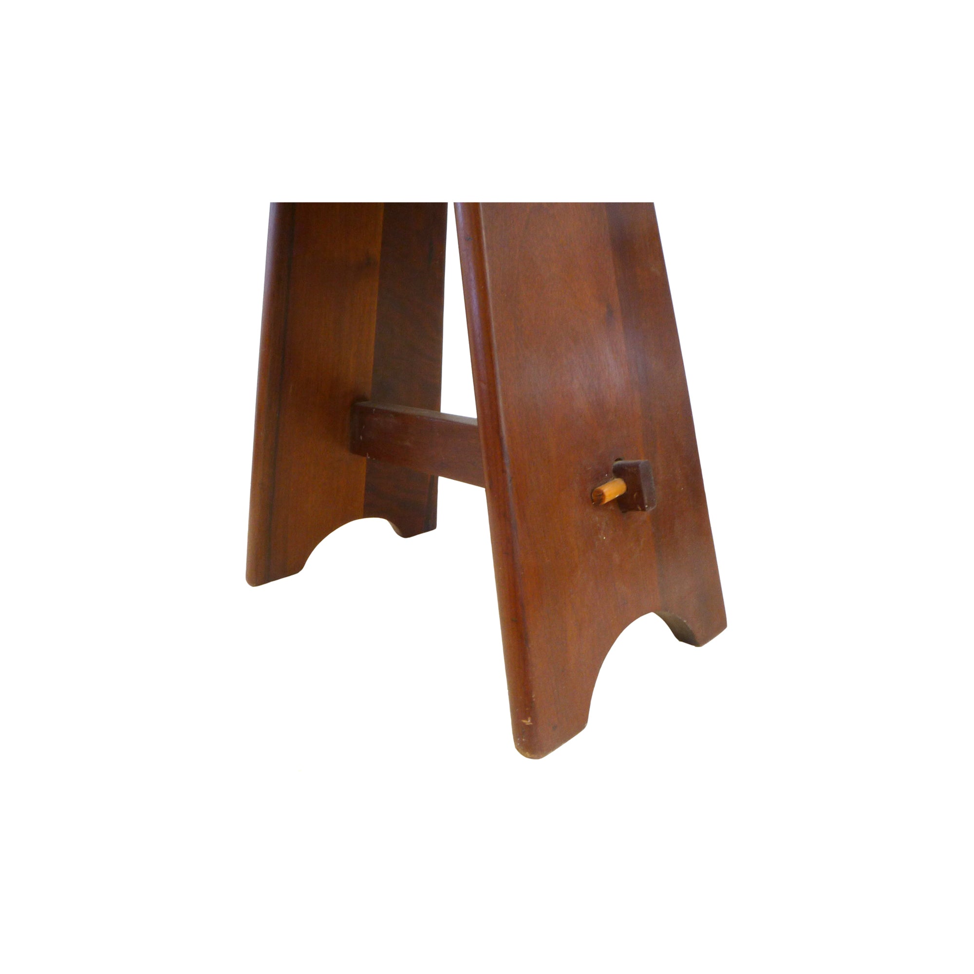 Organic Modern Free-Edge Wood Side Table